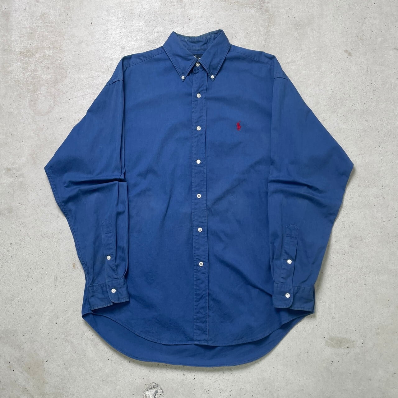 90年代 Ralph Lauren ラルフローレン コットンツイルシャツ BLAIRE 90年代 Ralph Lauren ラルフローレン コットンツイルシャツ BLAIRE