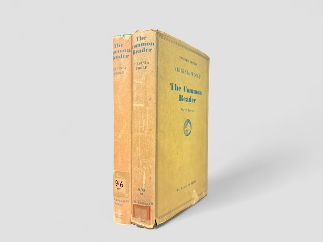 【SL877】【UNIFORM EDITION】【EIGTH＆SIXTH IMPRESSION】The Common Reader: First Series & Second Series, Complete set in 2 volumes(1951.1953) /Virginia Woolf