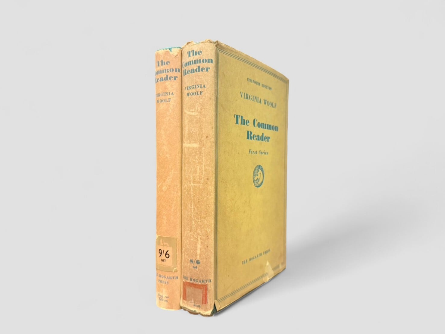 【SL877】【UNIFORM EDITION】【EIGTH&SIXTH IMPRESSION】The Common Reader: First Series & Second Series, Complete set in 2 volumes(1951.1953) /Virginia Woolf