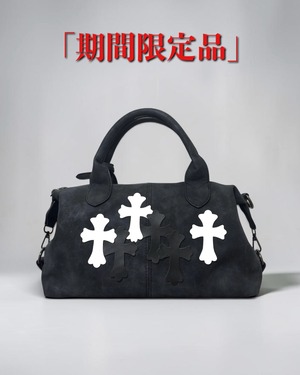 【限定品】CROSS PATCH BAG【BLACK】