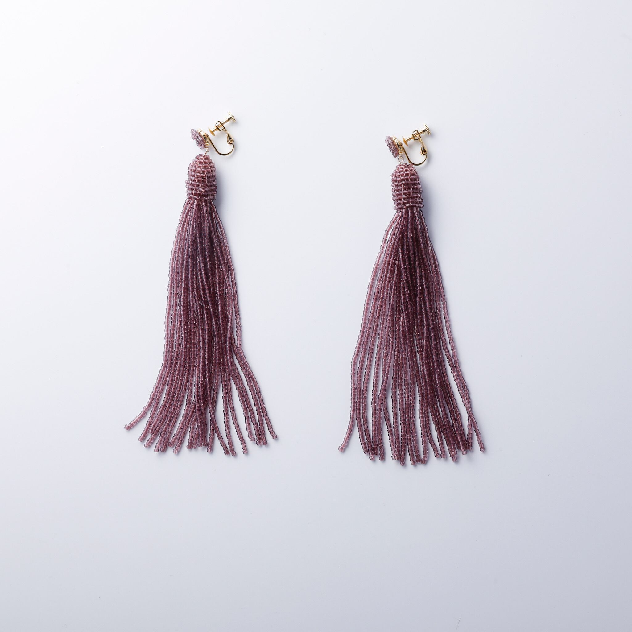 パープルロングタッセル