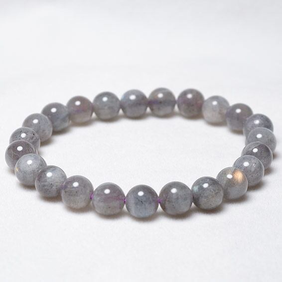 ピンク ラブラドライト ブレスレット 9mm 一点物 メール便送料無料 [M便 1/10] 111-27008