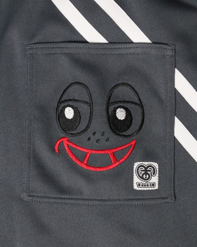 2LINE★SMILE BACK half pants（ツーライン★スマイルバックハーフパンツ）【Gray】
