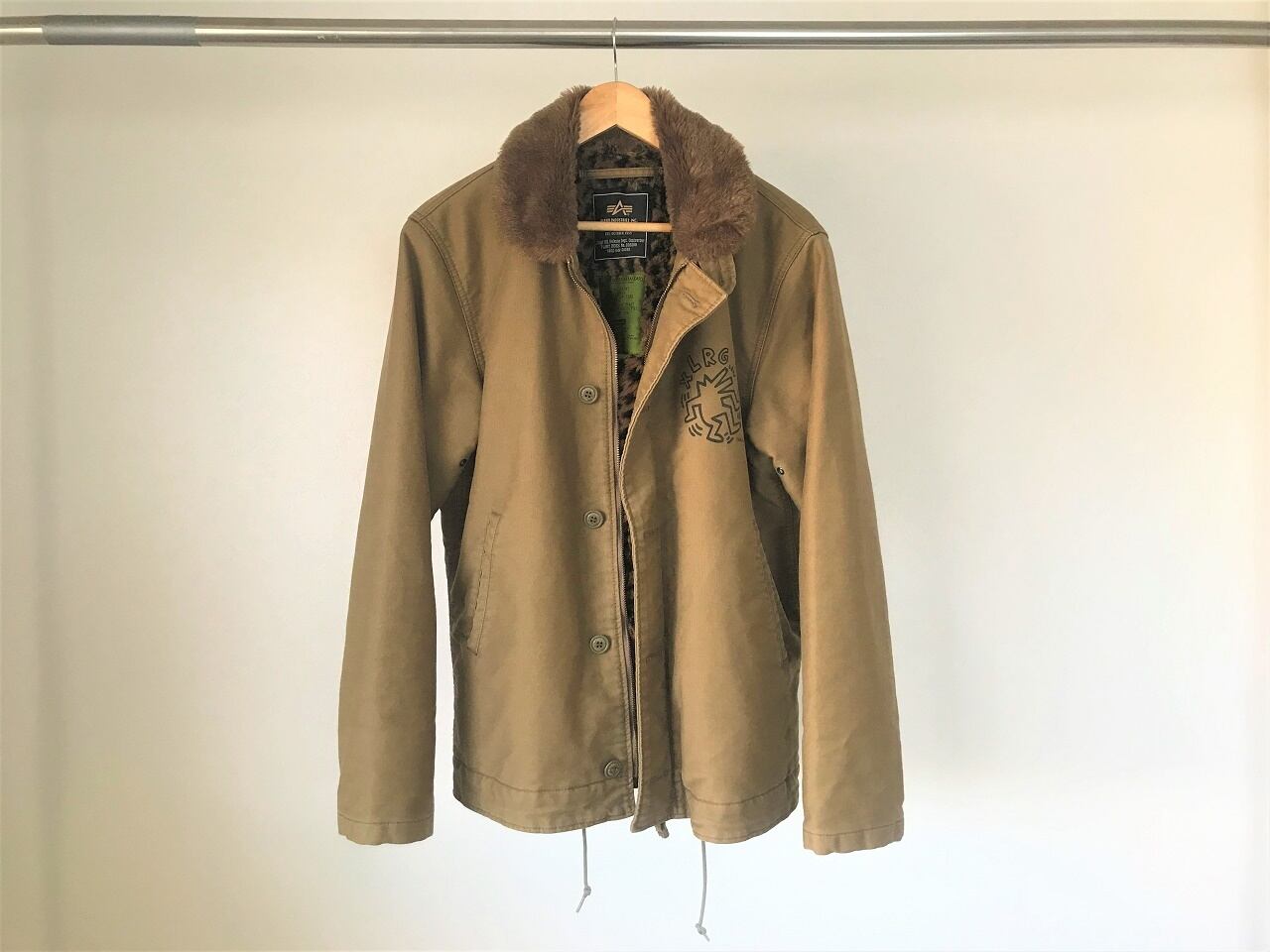 2013 ALPHA/Keith Haring/X-LARGE N-1 Deck Jacket