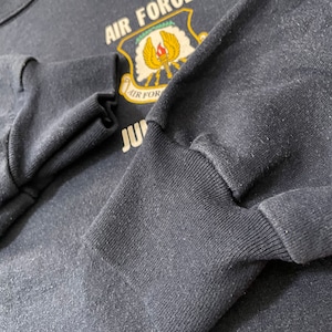 【YORKTOWNE TEAM SPORTS】90s USA製 AIR FORCE スウェット トレーナー ワンポイントロゴ XL エアフォース 空軍 ヴィンテージ  US古着