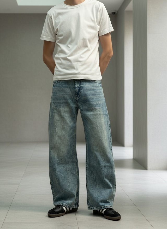 Narrow Fit Balance Denim