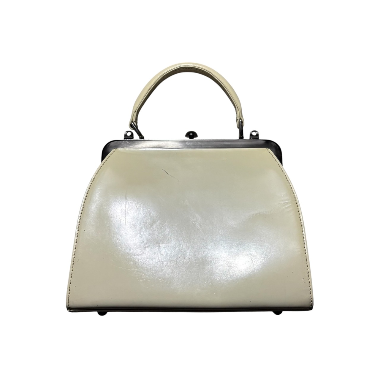 vintage Jean Paul GAULTIER white enamel doctor’s bag “new rose”