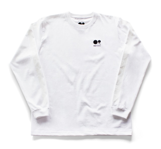 "RINZU" L/S T-SHIRT  WHITE × WHITE