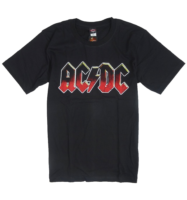 ROCK　T-SHIRT　【AC/DC】ひび割れロゴ