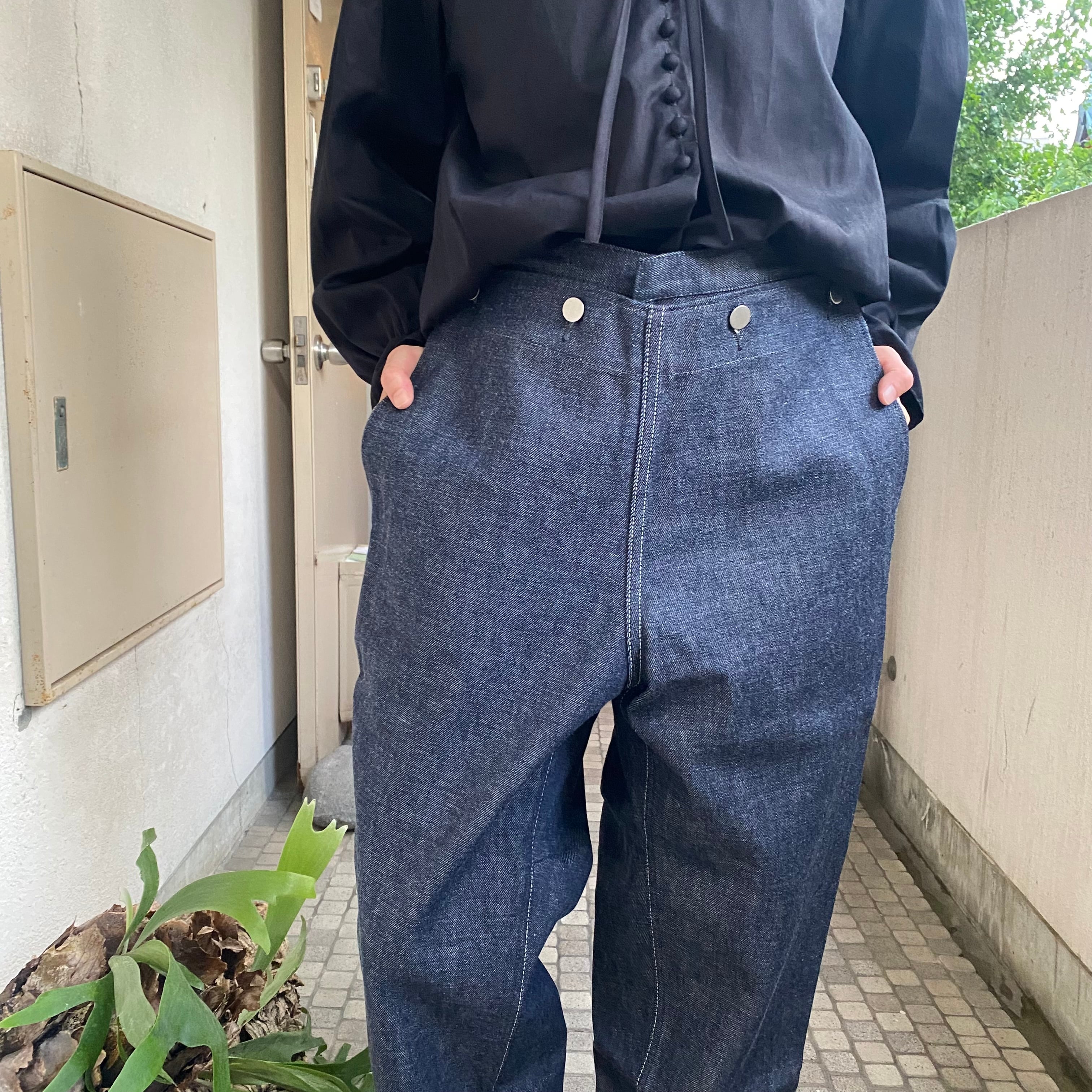 再入荷TUKI (ツキ) TYPE3-indigo-(0032) | Debby