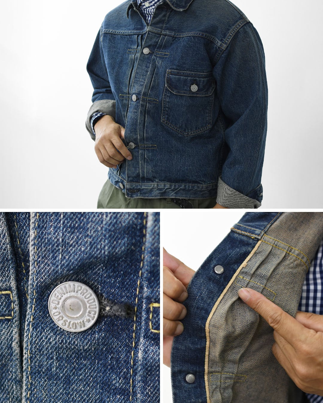 orslow [オアスロウ] TYPE1 40'S PLEATED FRONT BLOUSE USED WASH [03