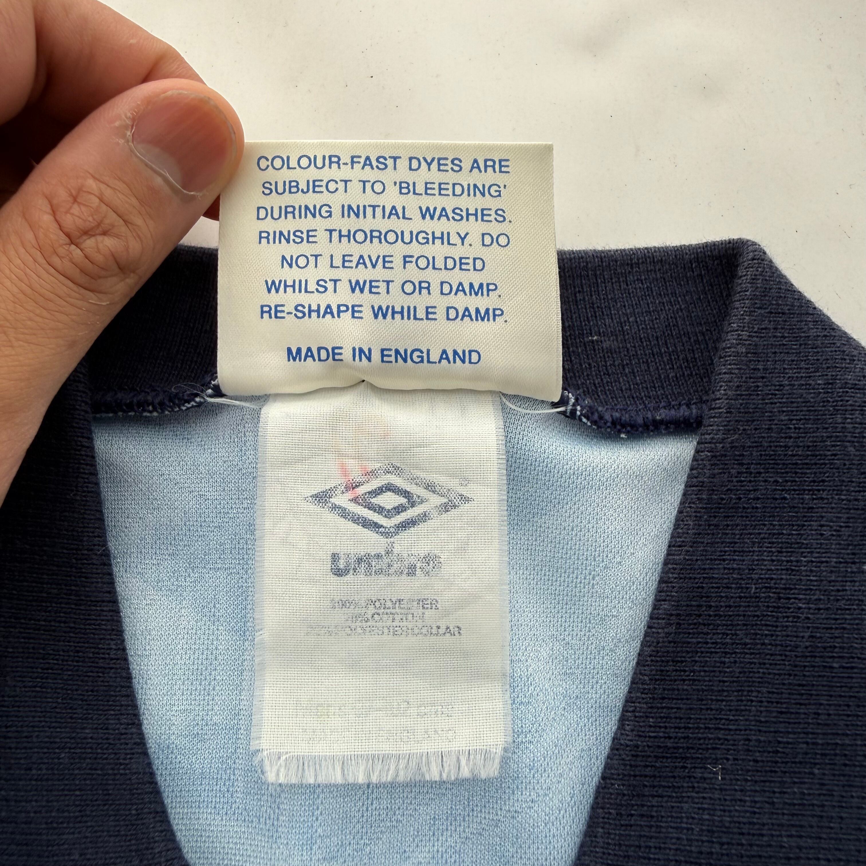 91's〜93's Vintage ”Manchester City” Made in England Game Shirt