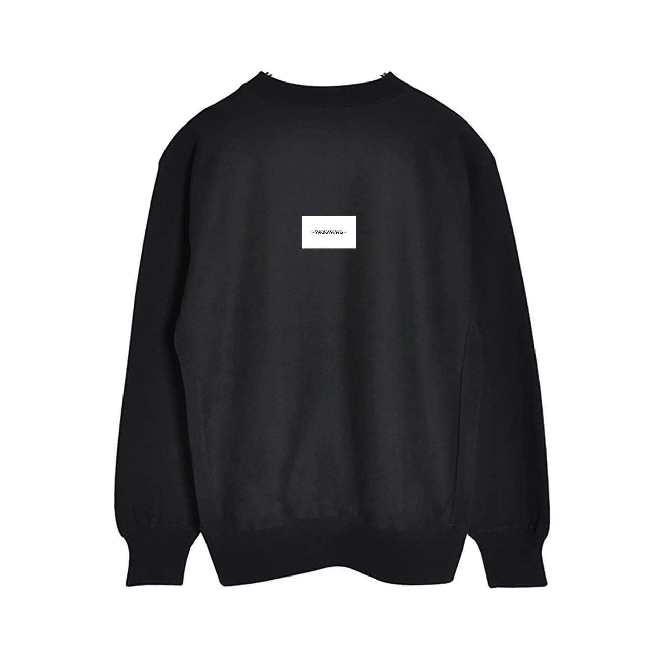 DROOP LOGO RN SHIRT BLACK