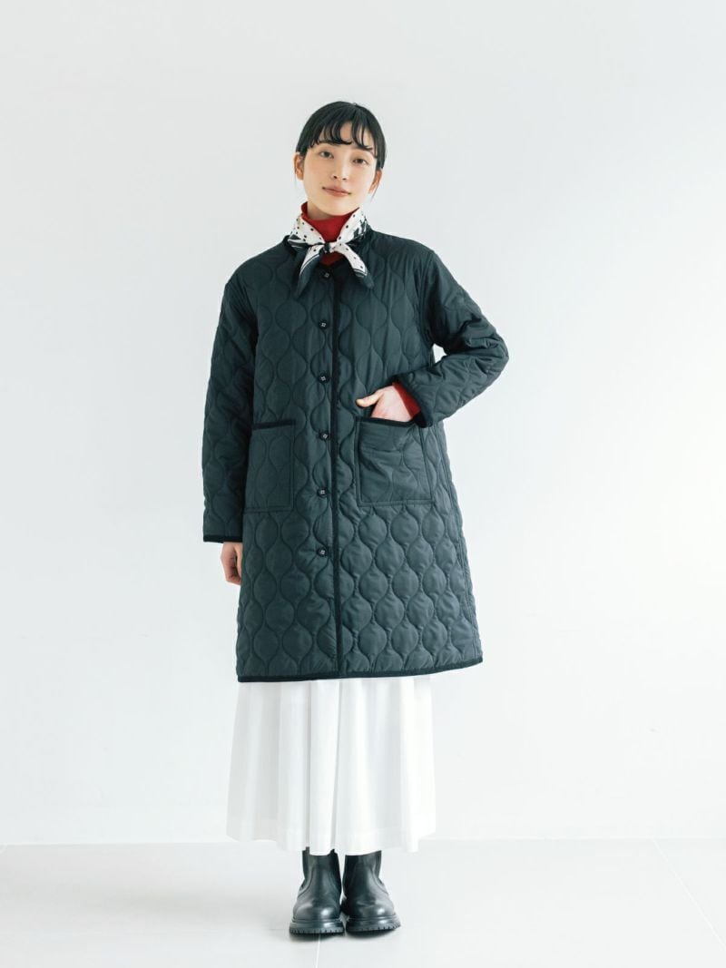 PONT DE CHALONS ：洗えるキルティングリバーシブルコート | Blanco