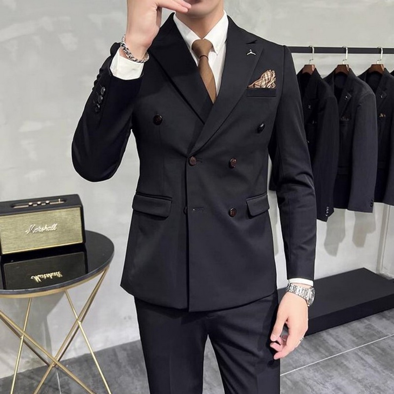 casual wedding suit 3piece 00009