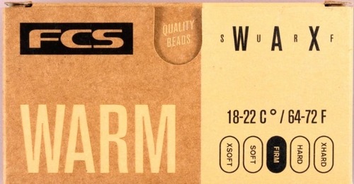 FCS Surf Wax WARM 1個　実店舗のみの販売となります