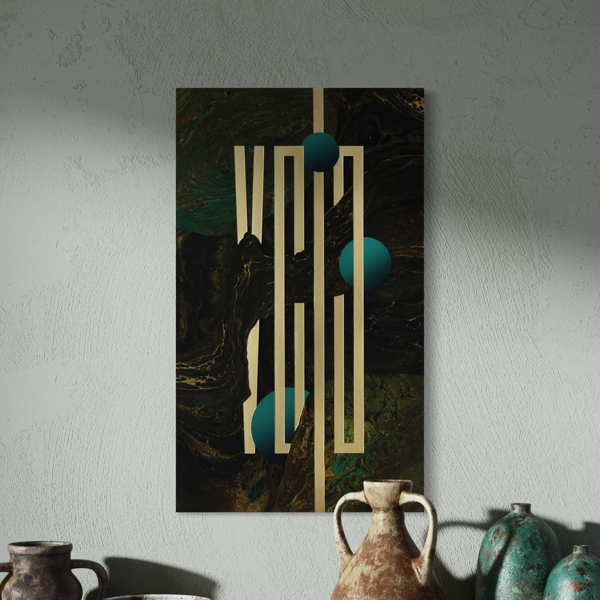 フンデルトワッサー *ゴッホへのオマージュ【ポスター】約 60 x 85 cm