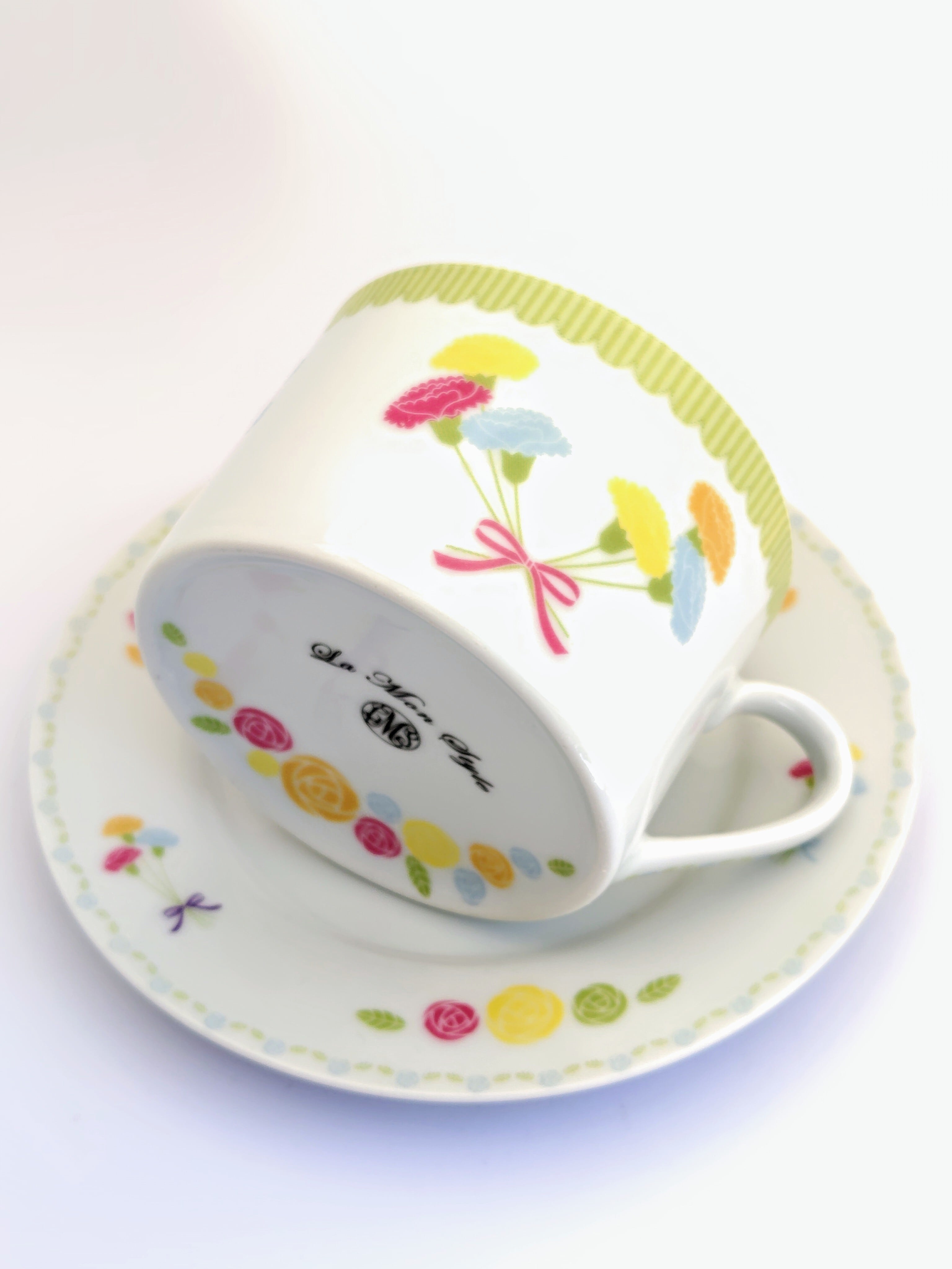 ポーセラーツ転写紙　カーネーション＆ローズ　 A4タイプ