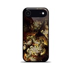 志淵 - 和風 角丸型 強化ガラスiPhoneケース