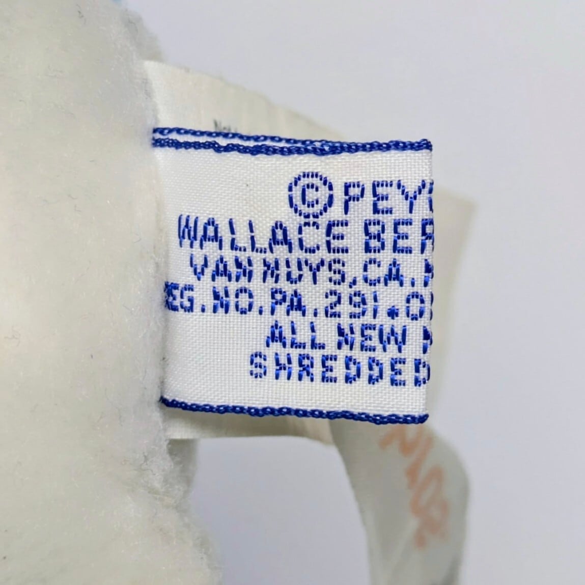 ☆ VINTAGE1981 ☆ 【 Smurf（スマーフ）】【A】 PLUSH TOY / プラッシュ / ぬいぐるみ / VINTAGE / ビンテージ 〚アメリカン雑貨 アメトイ〛