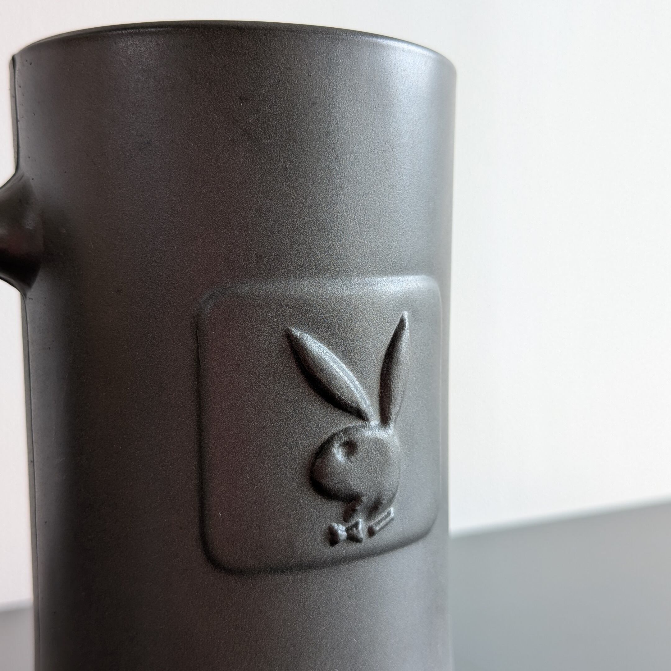 PLAYBOY Vintage Black Glass Beer プレイボーイ ヴィンテージ