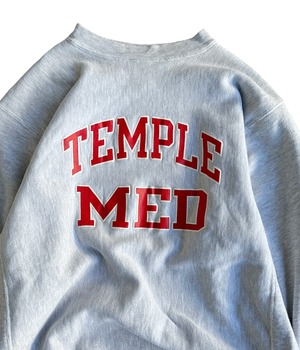 Vintage 90s Champion reverse weave sweatshirt -TEMPLE MED-