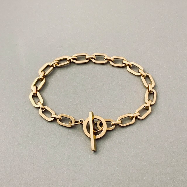 O chain bracelet #340 gold