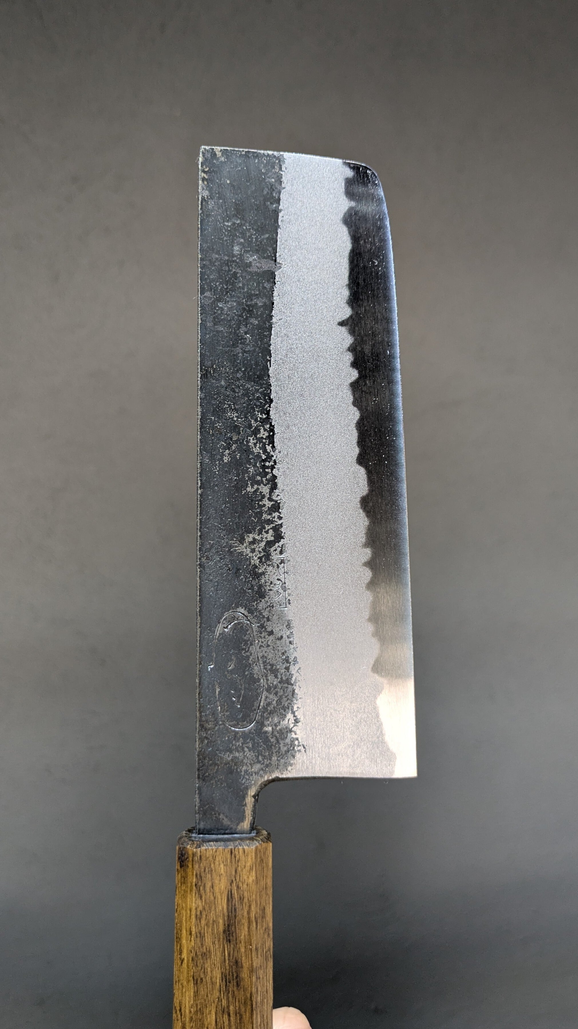 白二 黒打 牛刀 8寸（White Steel #2 Kurouchi Chef's knife 240mm