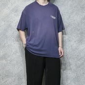 good fade painted Caruso's auto-motive print tee