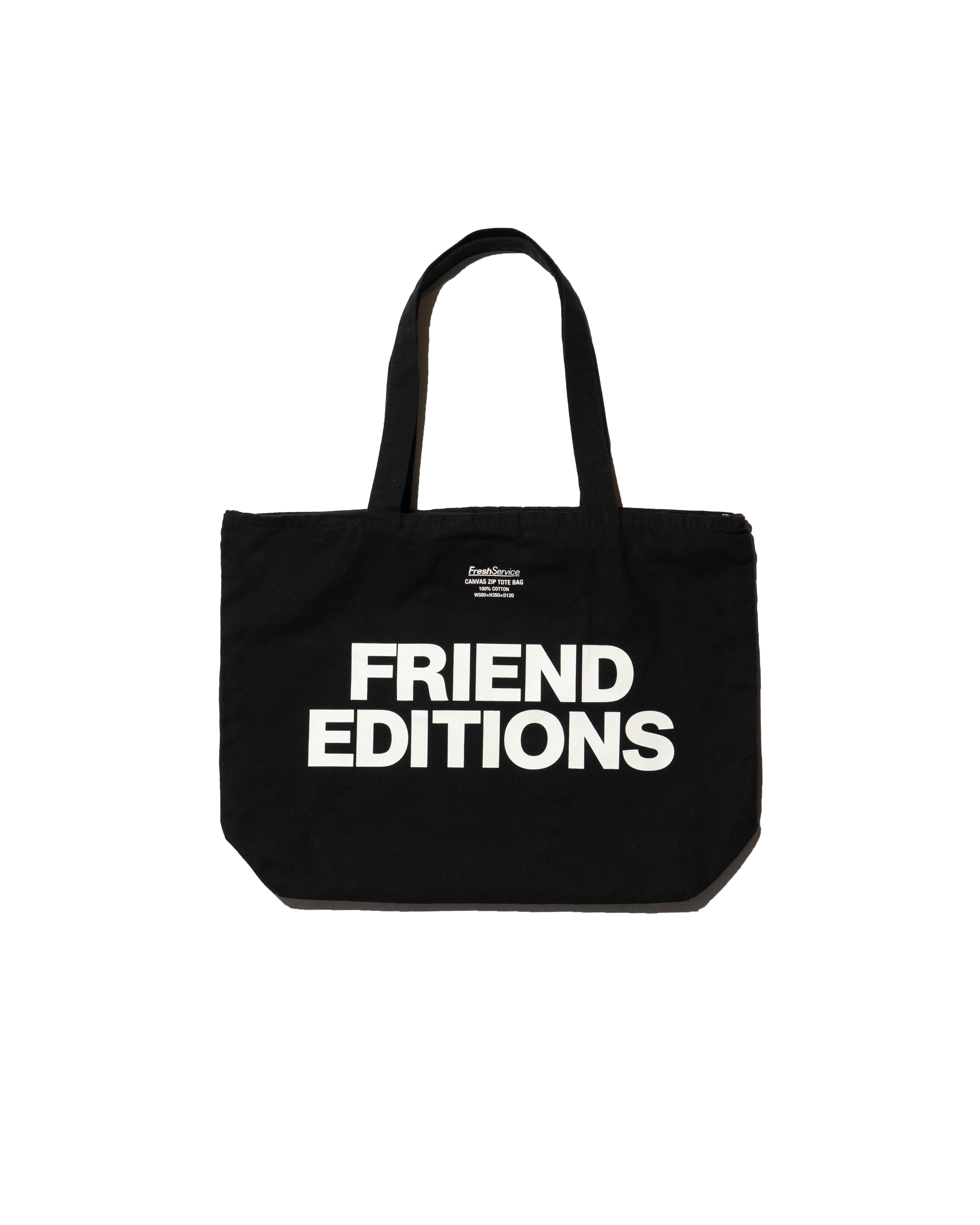 FreshService｜FRIEND EDITIONS CANVAS ZIP TOTE BAG | 眠家オンライン 