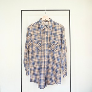 70s DEE CEE checked western shirt