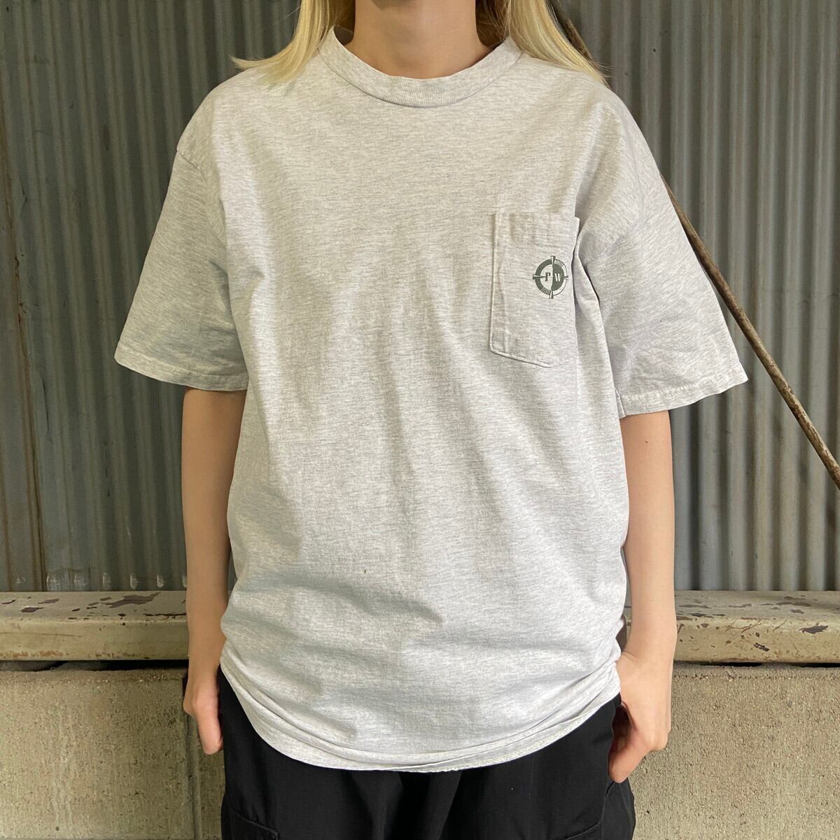 USA製 90年代 Wrangler ラングラー RUGGED WEAR ポケットTシャツ
