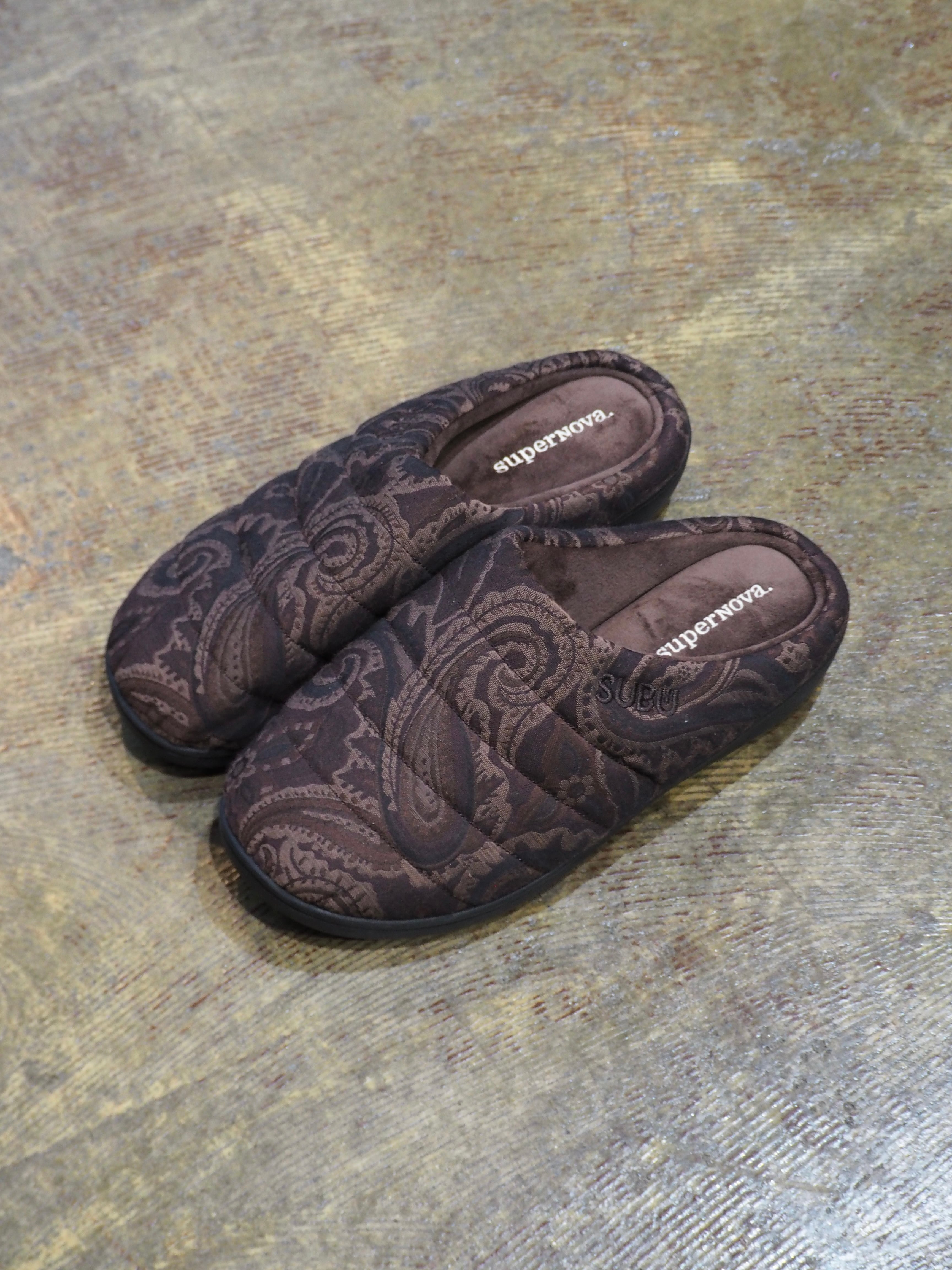 SUBU x superNova. - Paisley Jacquard / Brown | novastore(ノヴァ