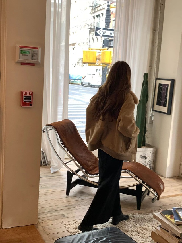 (OUNCE) mood suede fur mustang