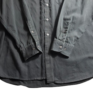 PERRY ELLIS black cotton shirt
