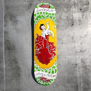 lovenskate / AMOR Y PATIN’ VARIOUS STAINS BOARD / 8.5x32.5inch (21.59x82.55cm)