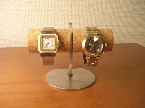 腕時計を飾る　デザイン2本掛け腕時計収納スタンド | 腕時計スタンドのAKデザイン powered by BASE