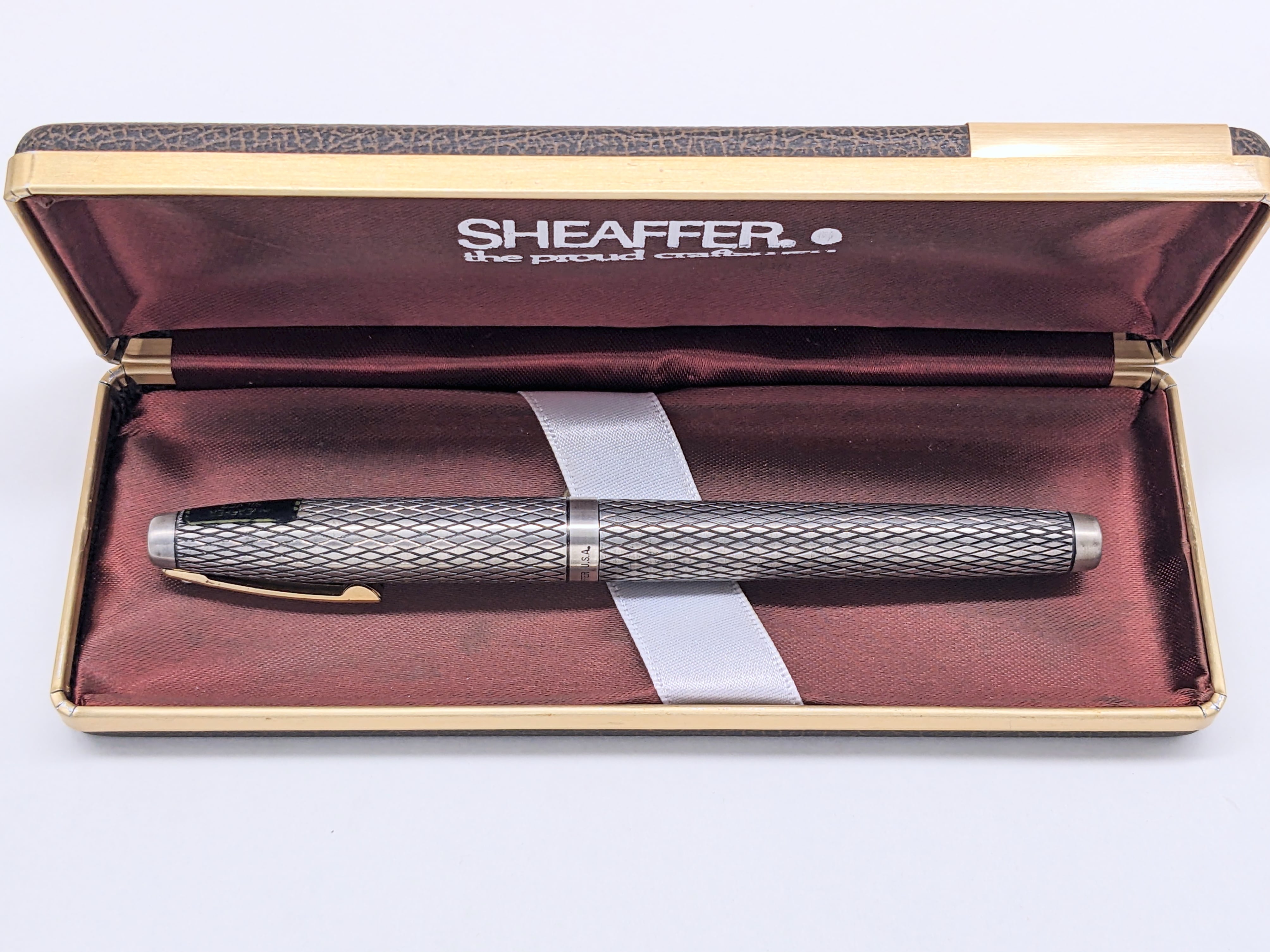 70s シェーファー インペリアル スターリングシルバー SHEAFFER