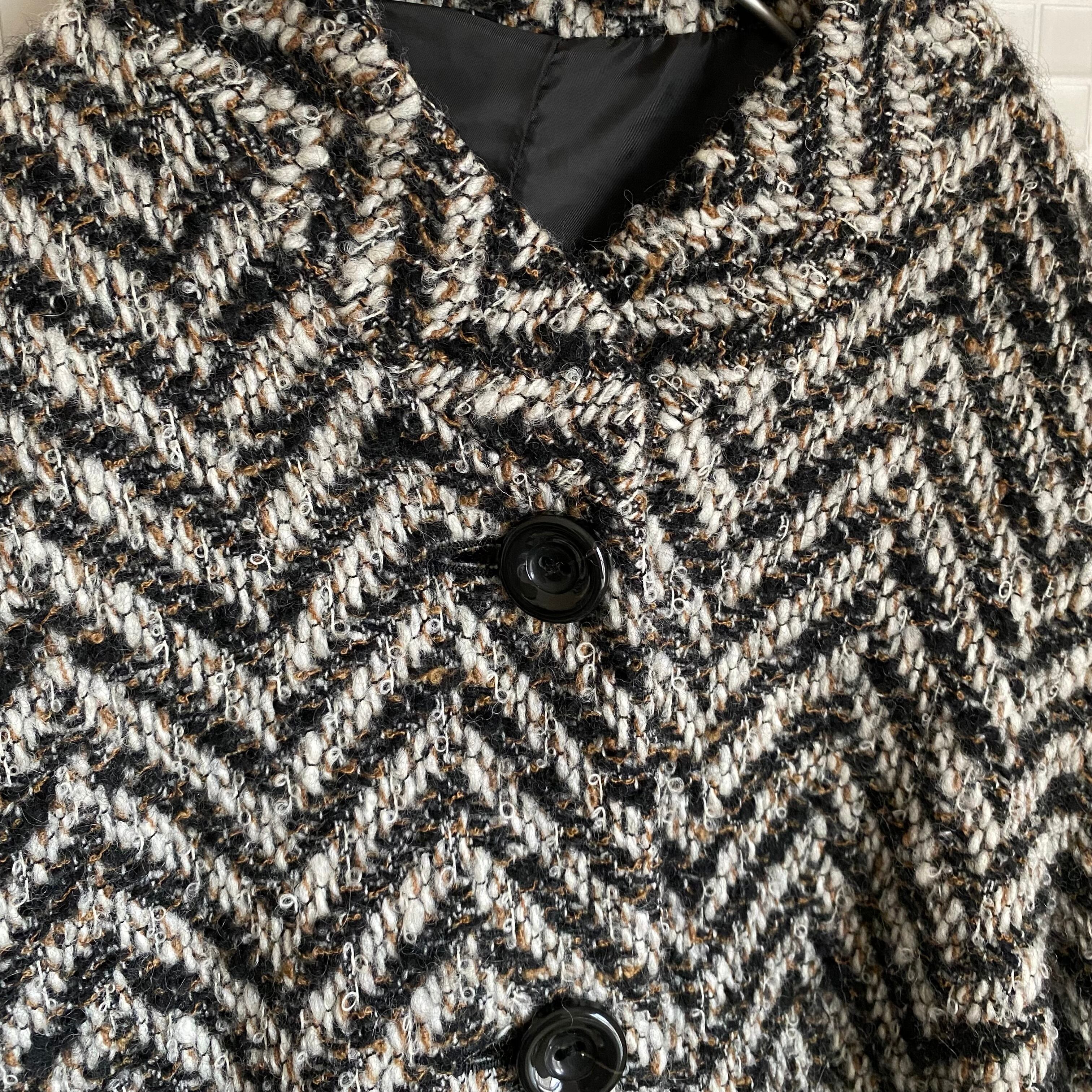 Used retro classical tweed jacket レトロ ヴィンテージ クラシカル