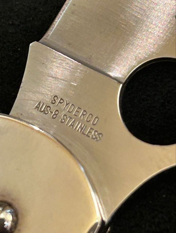 CHROME HEARTS クロムハーツ Spyderco スパイダルコ コラボ ナイフ