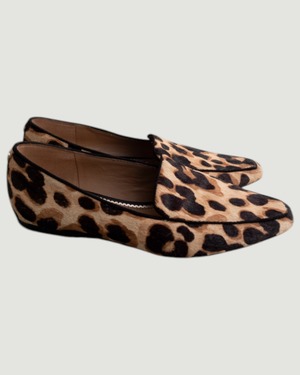 【古着】　”Sam Edelman” レオパード柄フラットシューズ