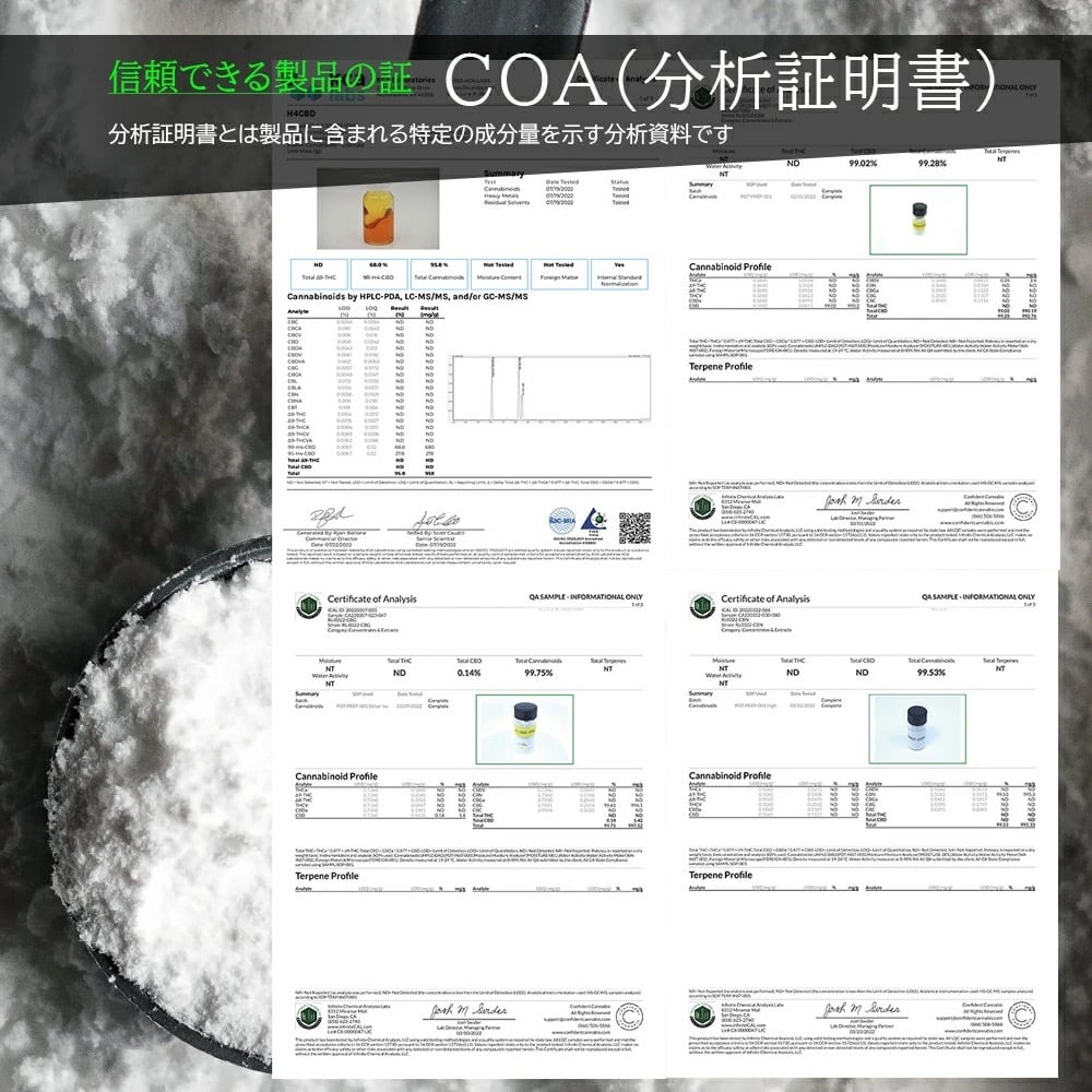 #60 H4CBD配合 1.0ml CBGリキッド CBD CBN CRDP