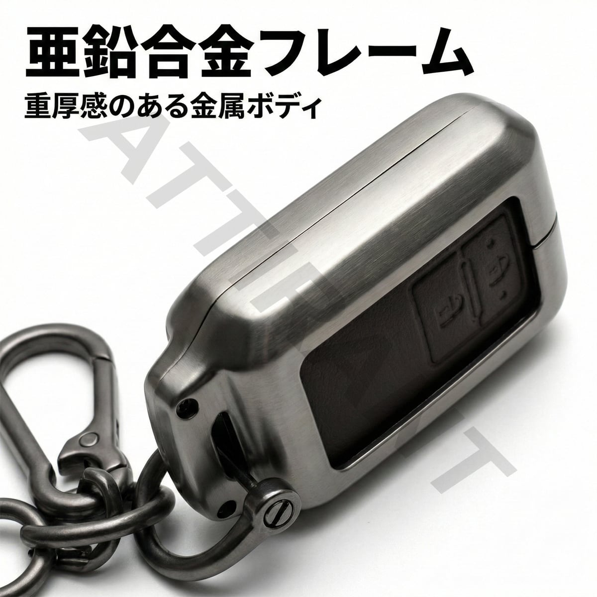 ソリオ MA27S / MA37S / MA47S スマートキーケース 亜鉛合金 レザー 高
