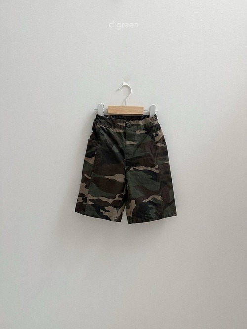 DIGREEN［取寄］camo bermuda pants 26autumn