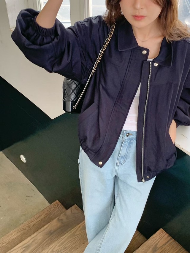(予約) vegetable / Moreben blouson jacket 2color
