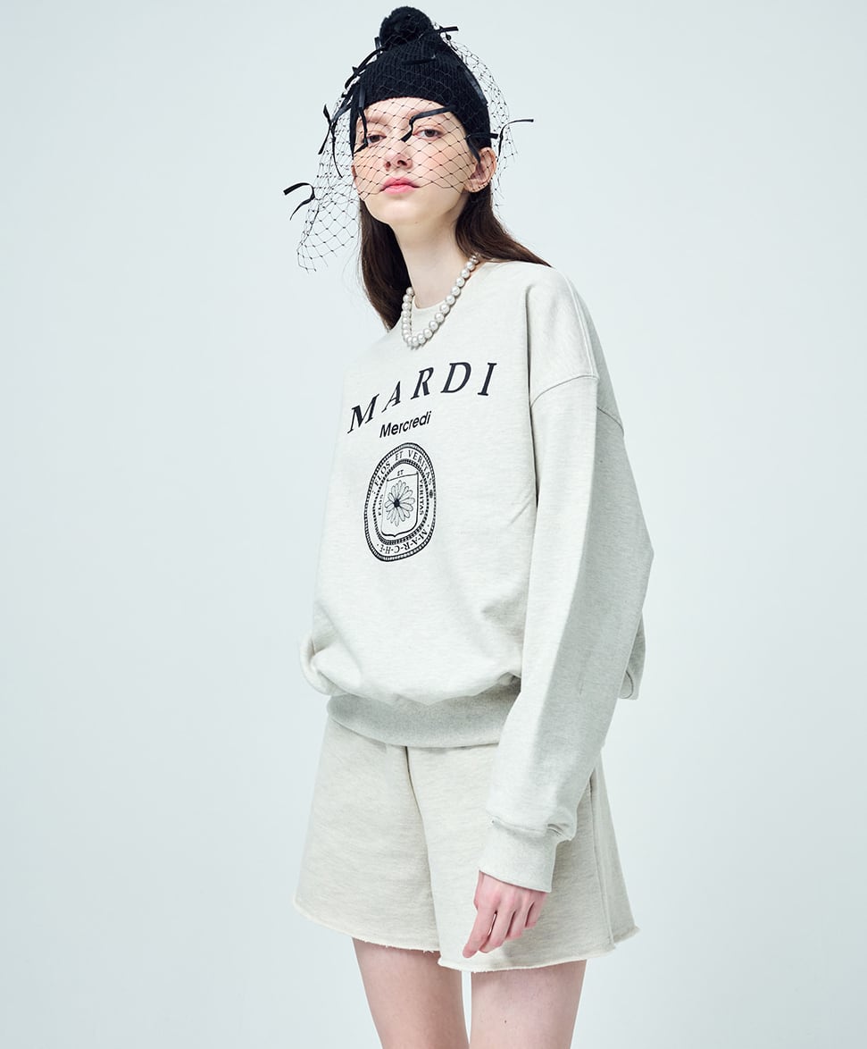 MARDI MERCREDI SWEATSHIRT UNIV WM2041 マルディメクルディ