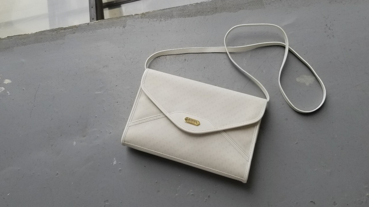 ランバン LANVIN ☆ ヴィンテージ レザー ショルダーバッグ フランス製 