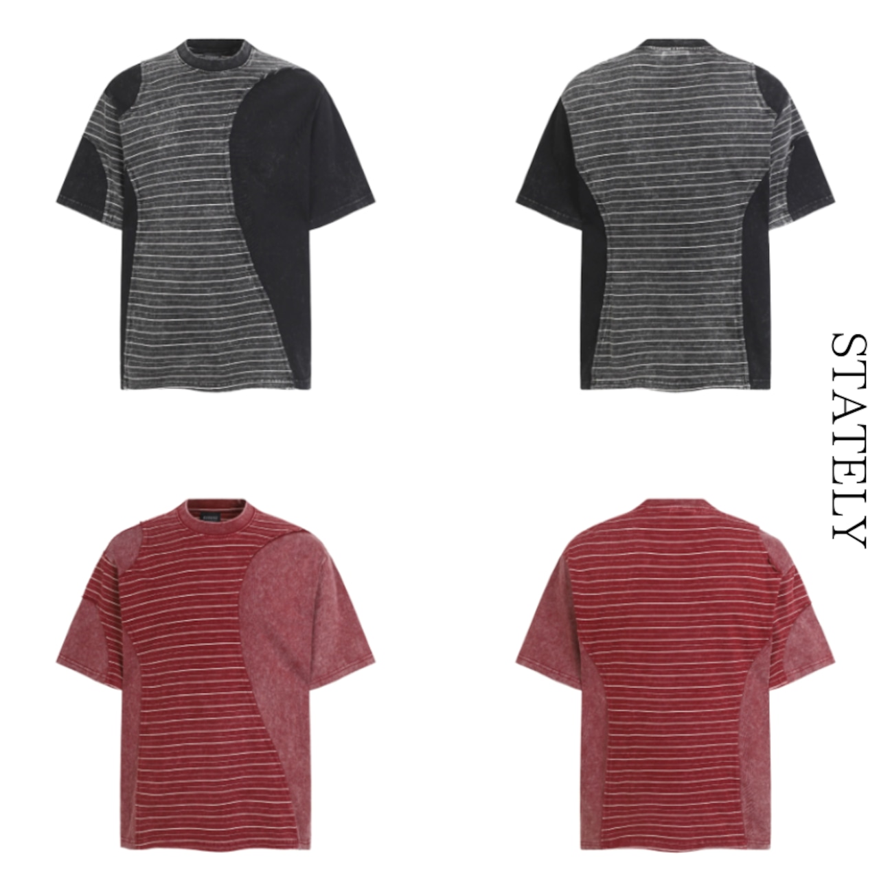 カーブストライプTee/2color_T260・画像8
