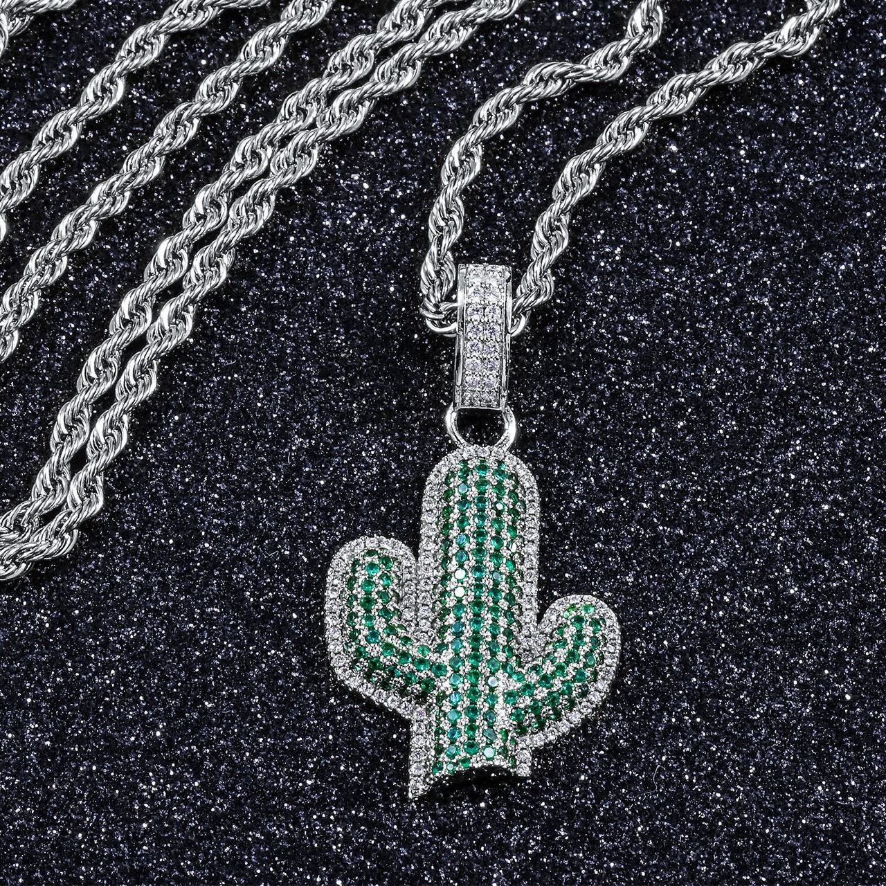 カクタス ネックレス W137