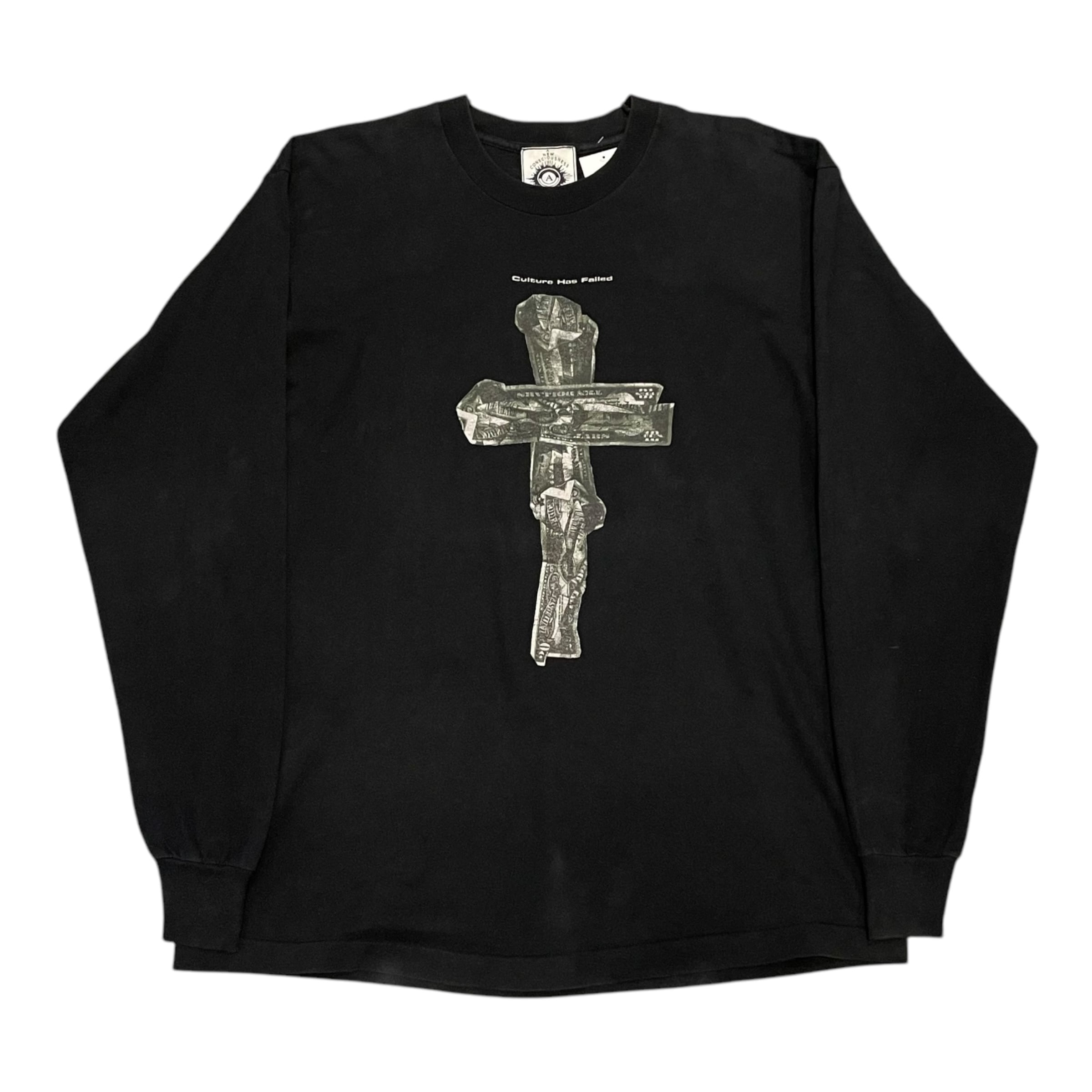 Special!! 1990s anarchic adjustment "Culture was failed" L/S T-shirt